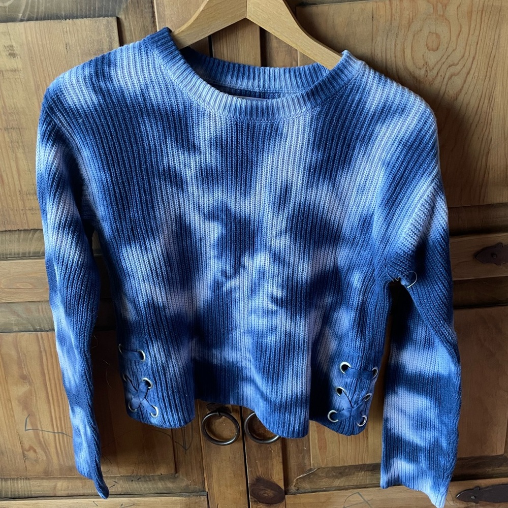 Justice tie-dye sweater